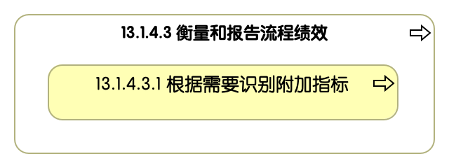 13.1.4.3 衡量和报告流程绩效