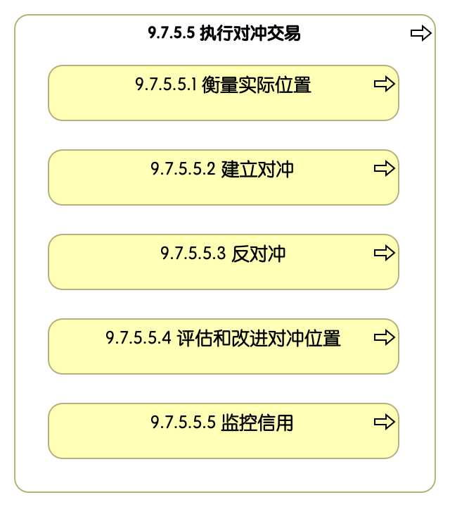 9.7.5.5 执行对冲交易