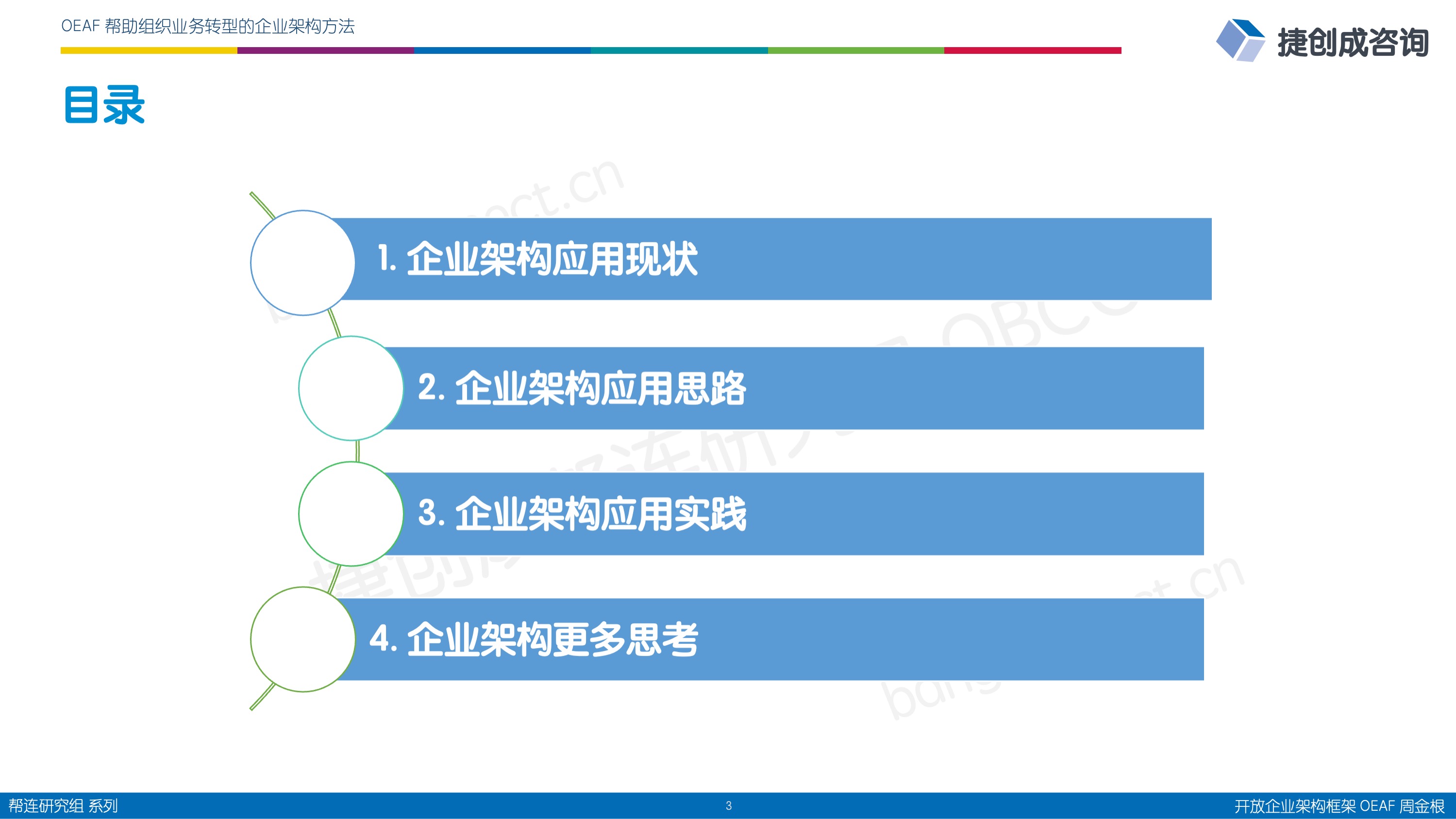 重新思考企业架构目录